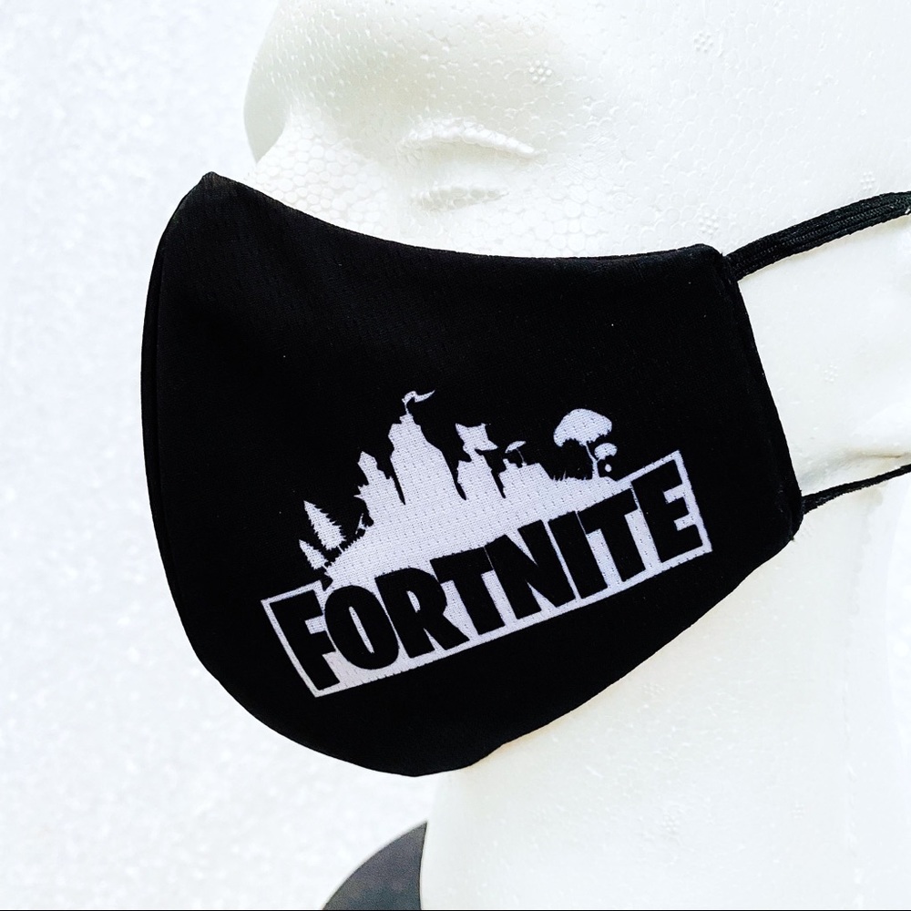 🔴4/$25 fort nite video game adult face mask